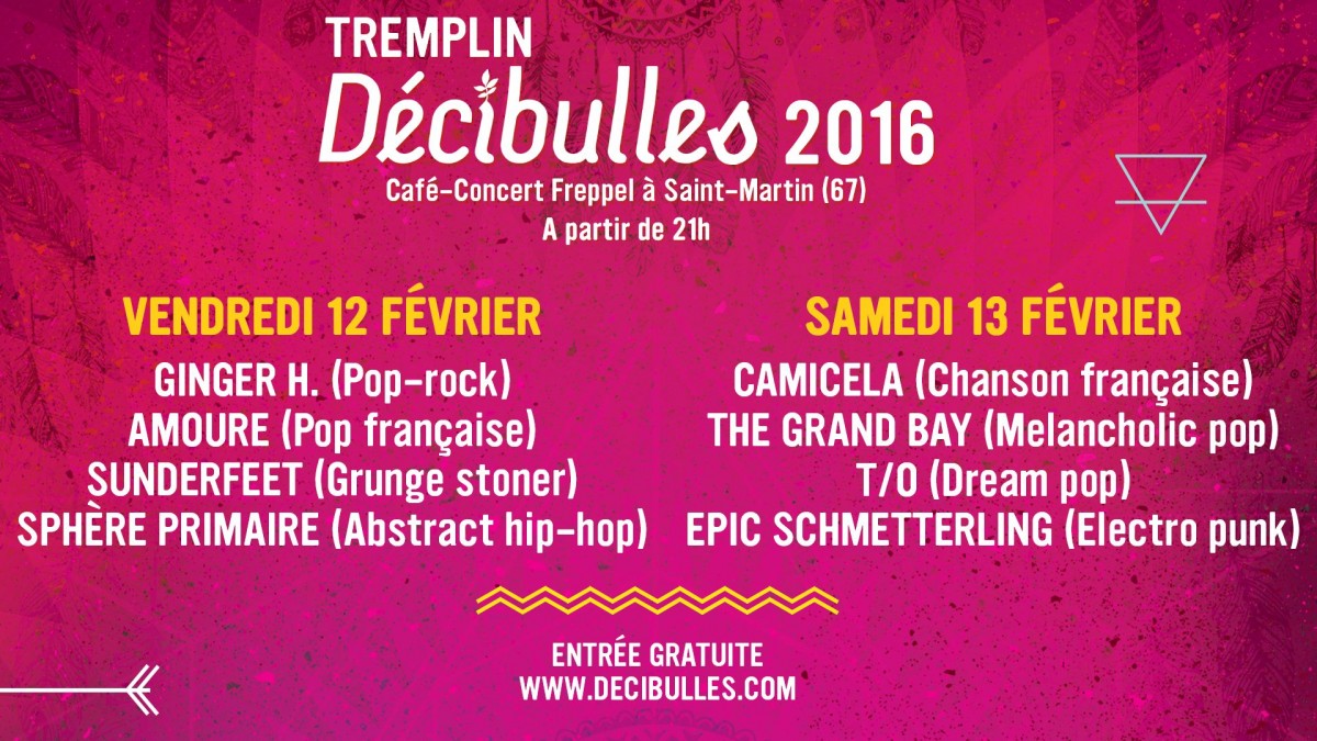 Tremplin Décibulles 2016